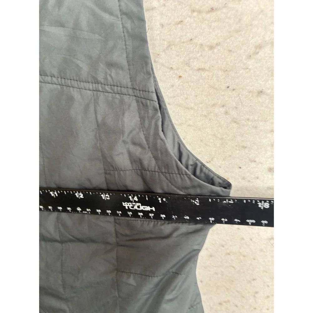 Columbia Womens Small Black Quilted Insulated Fleece Lined Full Zip Vest 7771